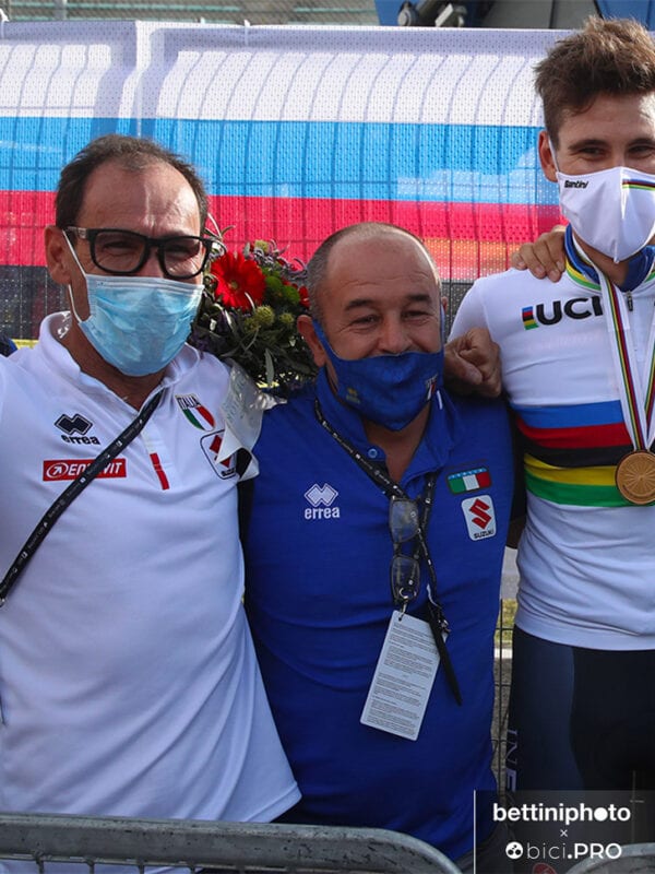 Davide Cassani, Marco Villa, Filippo Ganna