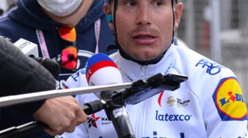 Fausto Masnada, Phil Lowe, Madonna di Campiglio, Giro d'Italia 2020