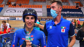 Dino Salvoldi, Elisa Balsamo, europei Plovdiv 2020