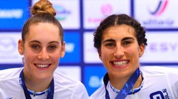 Elisa Balsamo, Vittoria Guazzini, europei pista, madison, 2020