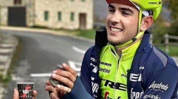 Matteo Moschetti, giorno di riposo, Vitoria, Vuelta Espana 2020