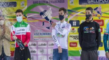 Giro d'Italia Ciclocross, Gallipoli, 2020, podio finale