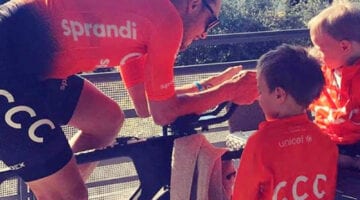 Matteo Trentin rulli lockdown 2020, Gianni, Jacopo