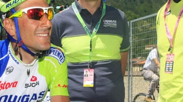 Ivan Basso, Stefano Zanatta, Roberto Amadio, Liquigas