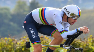 Filippo Ganna con Kask