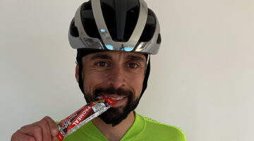 Omar Di Felice con Volchem integratori