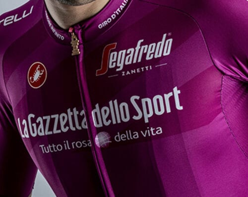 Maglia ciclamino Segafredo