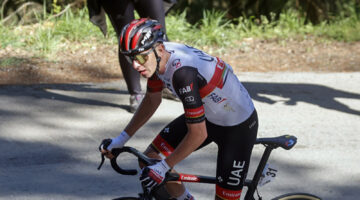 Tadej Pogacar Giro Paesi Baschi Prologo selle