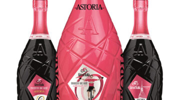 Bottiglie Astoria per il Giro d'Italia