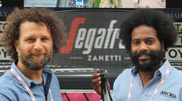 Filippo Polegato di Astoria con Scarponi