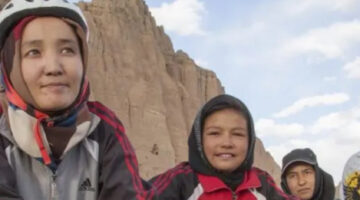 cicliste afghane