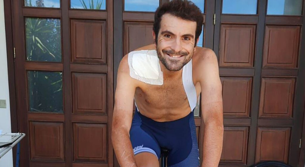 Jacopo Mosca, riabilitazione, luglio 2021