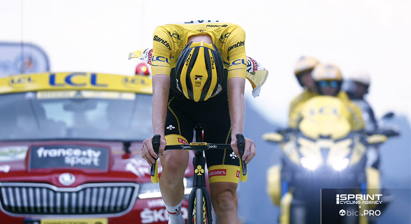 Tadej Pogacar, Col du Granon 2022