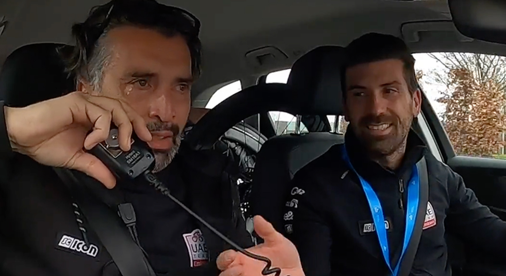 Giro delle Fiandre 2023, Fabio Baldato, Marco Marcato (immagine Velon)