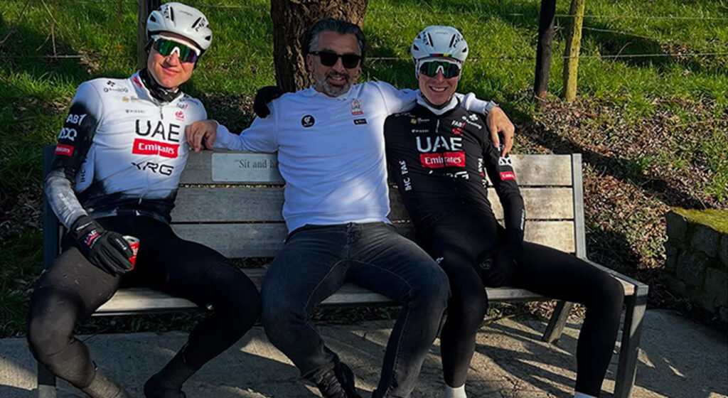 Sopralluogo Fiandre-Roubaix, Fabio Baldato, Tadej POgacar, 2025, Tim Wellens