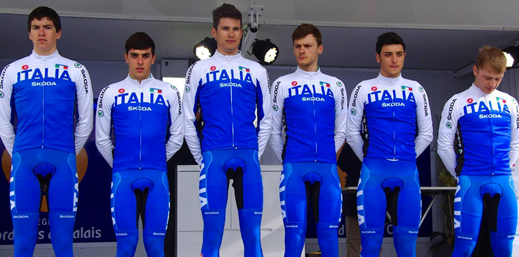Nel 2014, Giovanni Iannelli partecipa alla Parigi-Roubaix juniores con Ganna, Affini e Plebani