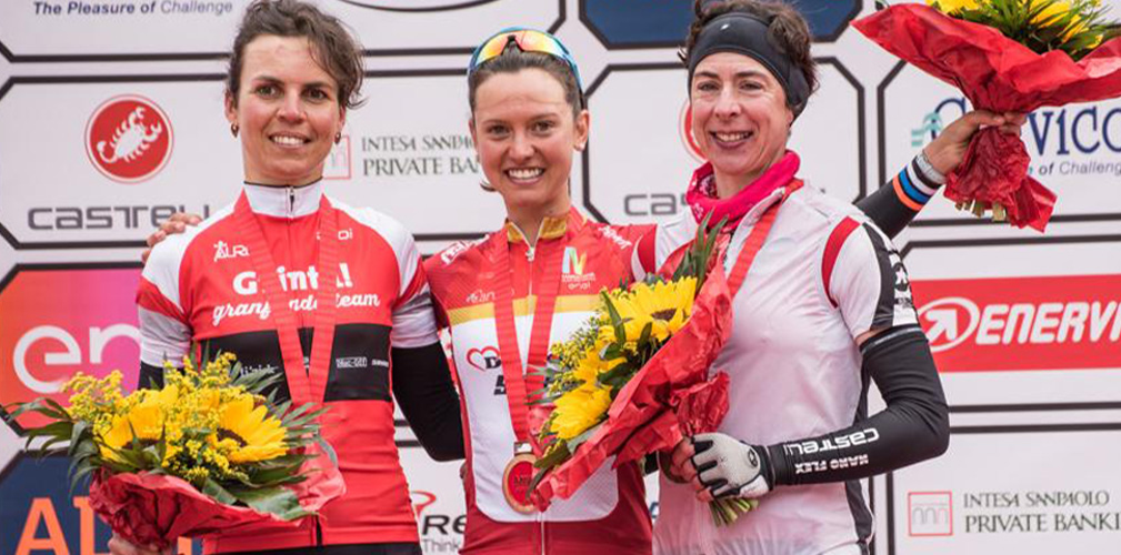 Luglio 2017, Magnaldi vince a Corvara e l'anno successivo passerà elite alla BePink (foto Maratona dles Dolomites)