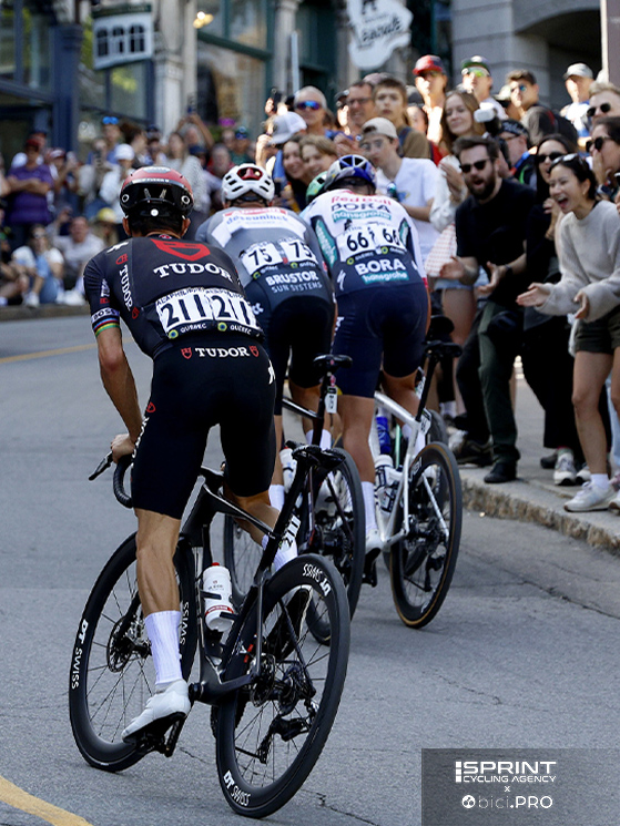 Grand Prix Cycliste Quebec 2025, Julian Alaphilippe in coda al gruppo di fuga