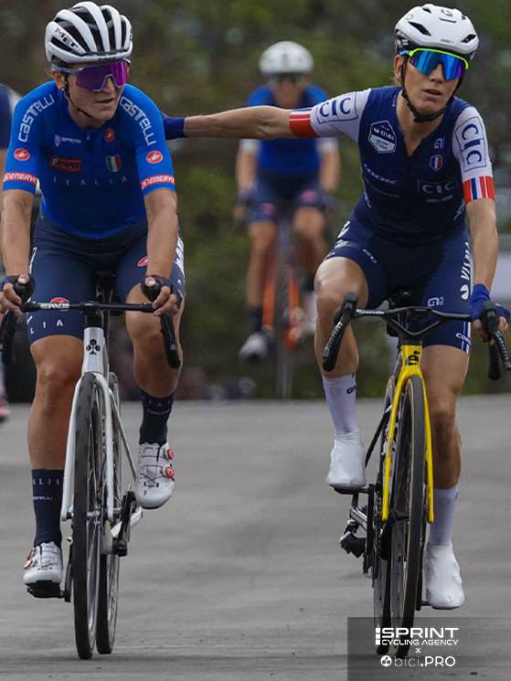 Campionati del mondo Kigali 2025, prova su strada donne elite, Elisa Longo orghini, PAuline Ferrand Prevot