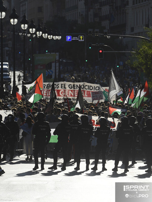 Vuelta Espana 2025, ultima tappa MAdrid, protesta pro Palestina, disordini, tappa annullata