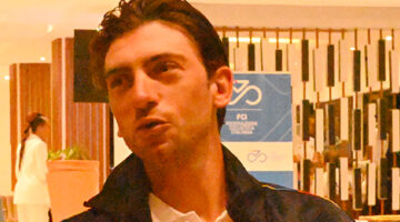 Campionati del mondo Kigali 2025, Giulio Ciccone in hotel dell'Italia