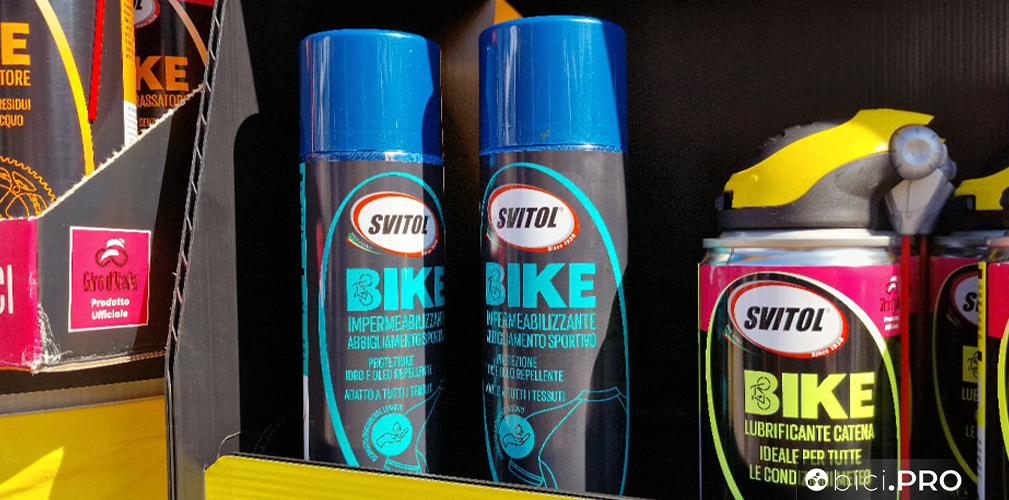 Svitol, Impermeabilizzante per abbigliamento sportivo