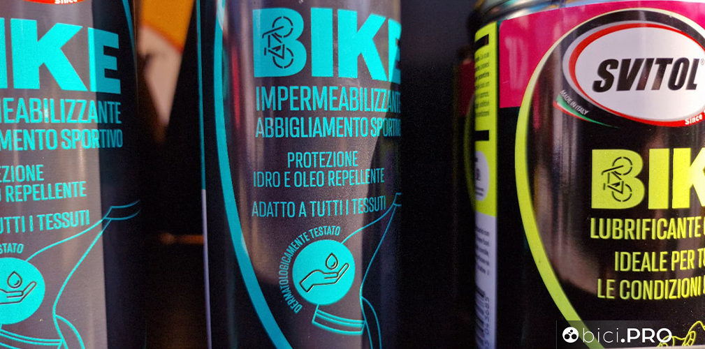 Svitol, Impermeabilizzante per abbigliamento sportivo