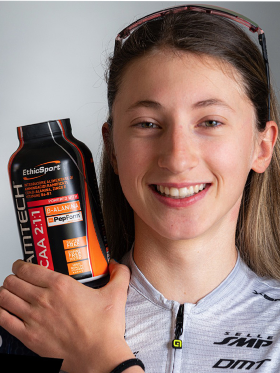 Giorgia Pellizotti è uno dei nuovi volti di EthicSport