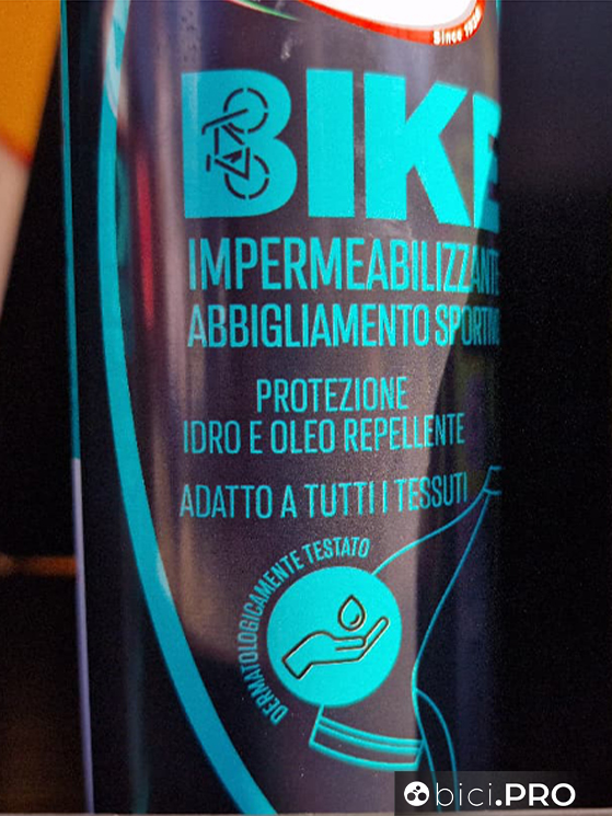 Svitol, Impermeabilizzante per abbigliamento sportivo