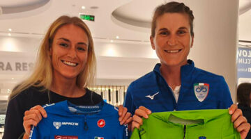 Campionati del mondo, Kigali 2025, Elisa Longo Borghini, Ursk Zigart si scambiano la maglia nello stesso hotel