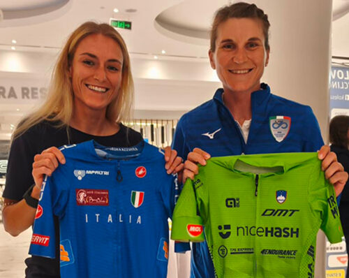 Campionati del mondo, Kigali 2025, Elisa Longo Borghini, Ursk Zigart si scambiano la maglia nello stesso hotel
