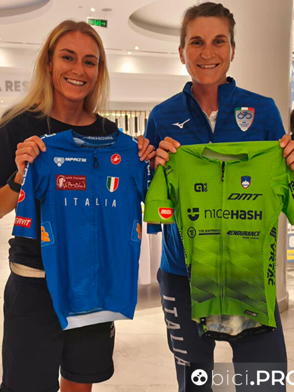 Campionati del mondo, Kigali 2025, Elisa Longo Borghini, Ursk Zigart si scambiano la maglia nello stesso hotel