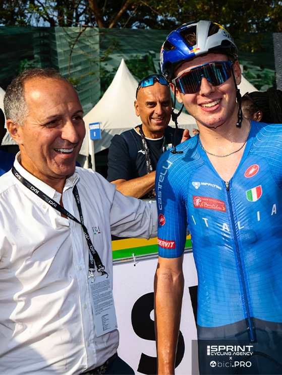 Campionati del mondo, Kigali 2025, prova in linea U23, Cordiano Dagnoni, Lorenzo Finn