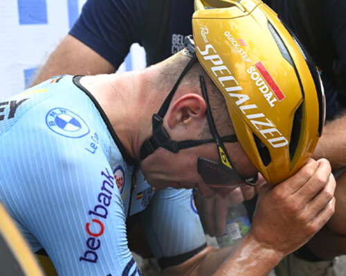 Campionati del mondo 2025, Kigali, Remco Evenepoel dopo il traguardo