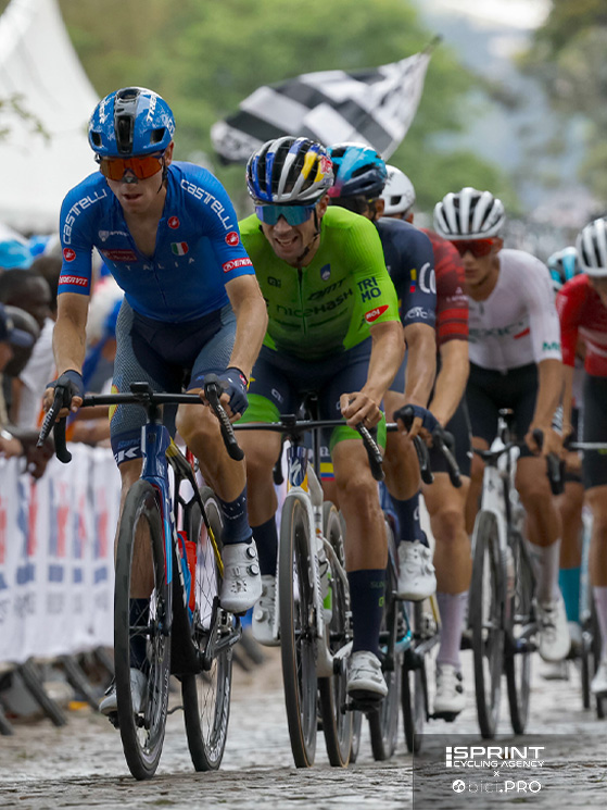 Campionato del mondo Kigali 2025, prova su strada professionisti, Giulio Ciccone, Pirnoz Roglic in salita