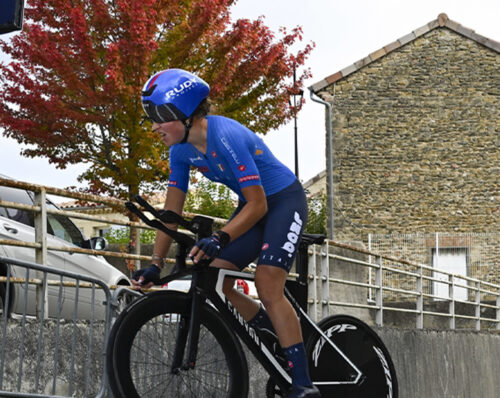 Maria Acuti è nata il 16 giugno 2008 e vive ad Ostiglia in provincia di Mantova. Corre per la Biesse-Carrera-Premac