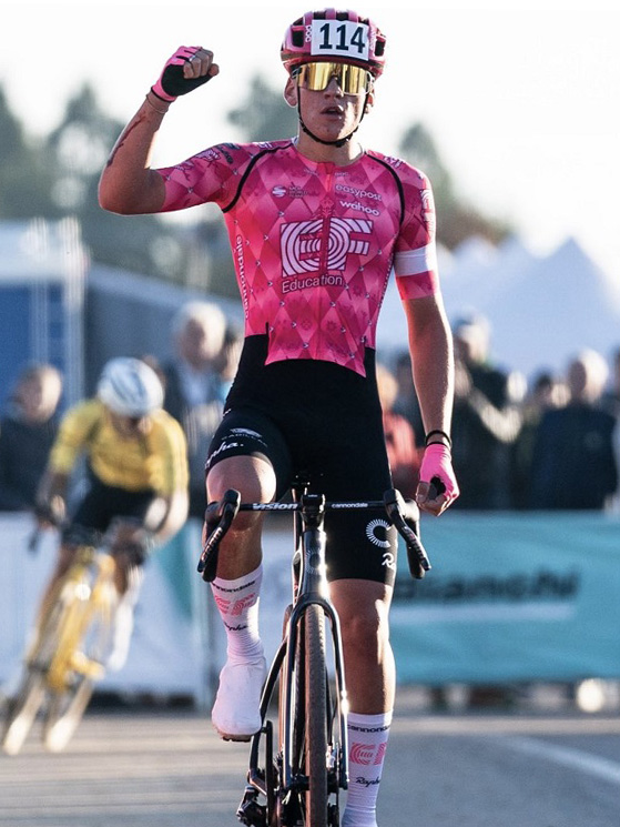 A Salvirola prima vittoria in maglia EF, dimostrando che la forma sta crescendo rapidamente