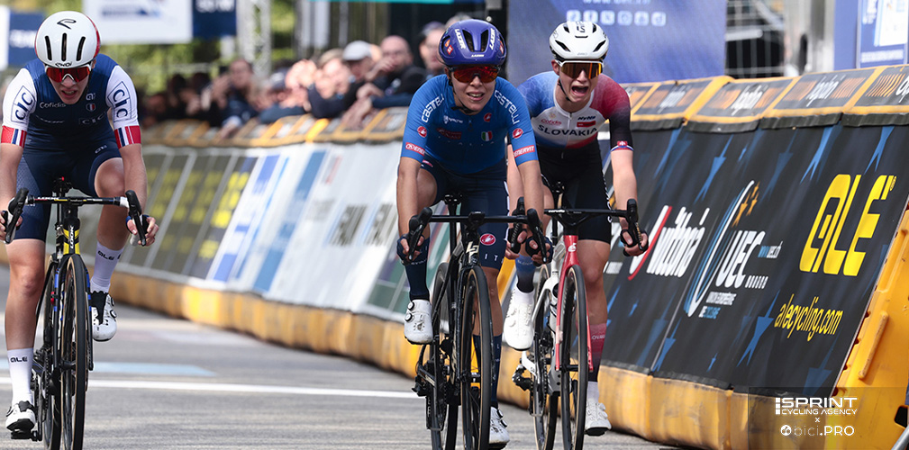 Nel finale Blasi anticipa tutti e a quel punto Ciabocco sfrutta le sue doti veloci per lo sprint che vale il secondo posto