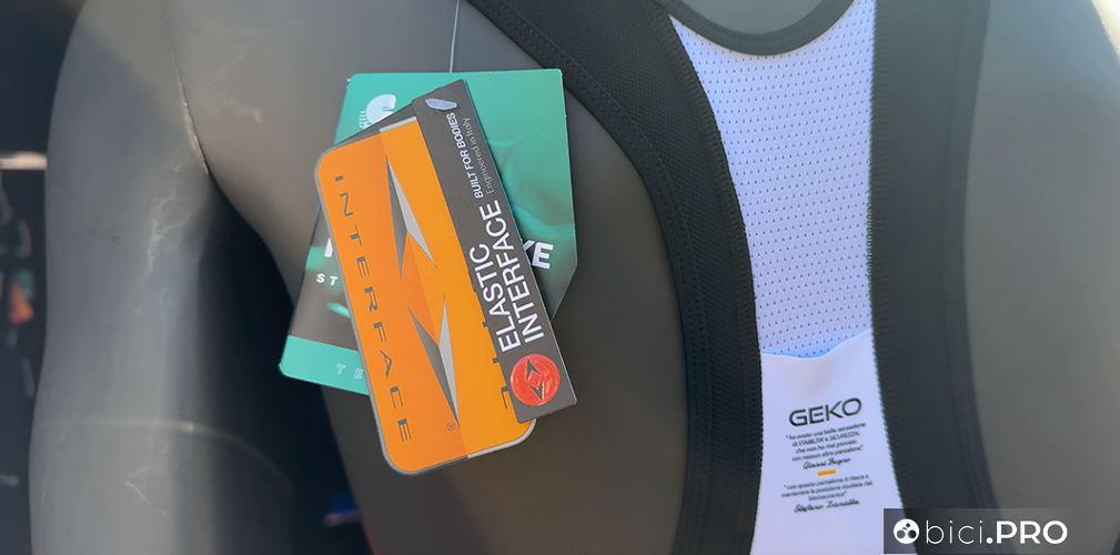 Italian Bike Festival 2025, GEKO Sport, abbigliamento, fondello Interface