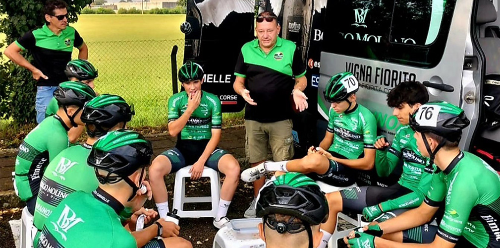 I ragazzi della Borgo Molino nel 2025 hanno raccolto 4 vittorie nazionali con 13 Top 10 (foto Facebook)