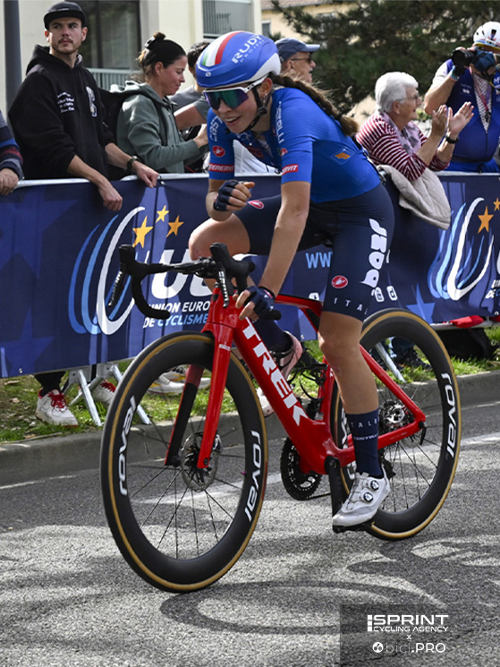 Pegolo ha stretto una buona amicizia con Ciabocco al mondiale. All'europeo la junior ha chiesto consigli alla marchigiana