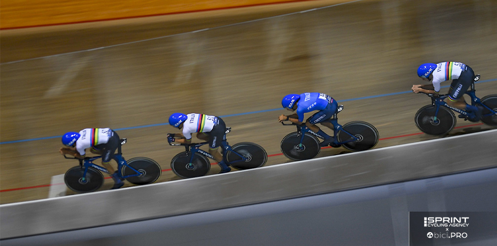 Il quartetto juniores di due anni fa è stato costruito da Salvoldi e sarà l'ossatura a Santiago