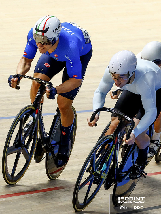 Stefano Moro prenderà parte a velocità e keirin, dove ha chiuso ai piedi del podio l'europeo