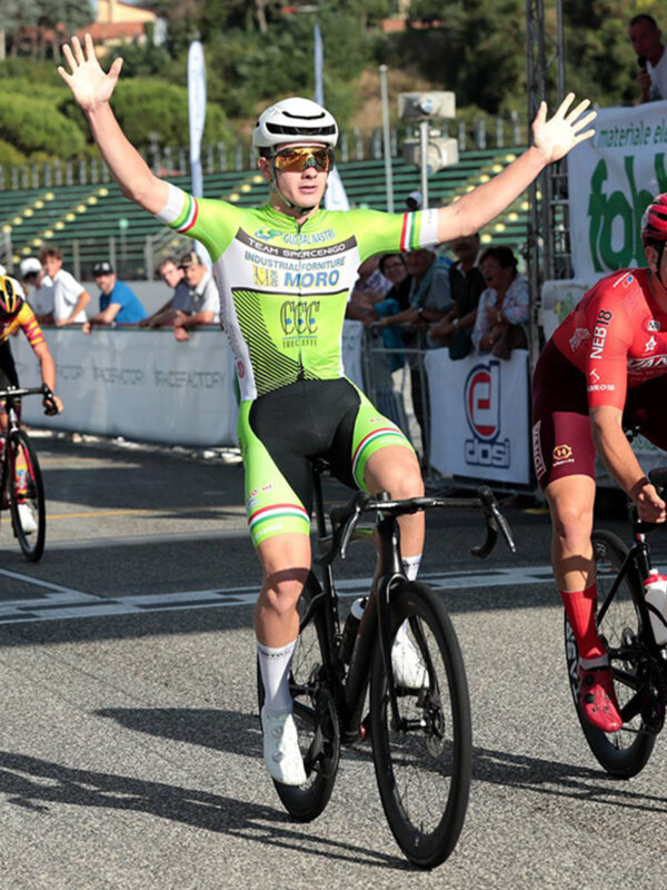 Jacopo Vendramin è nato il 19 dicembre 2008. Vive a Marghera e corre per la Industrial Forniture Moro (foto italiaciclismo.net)