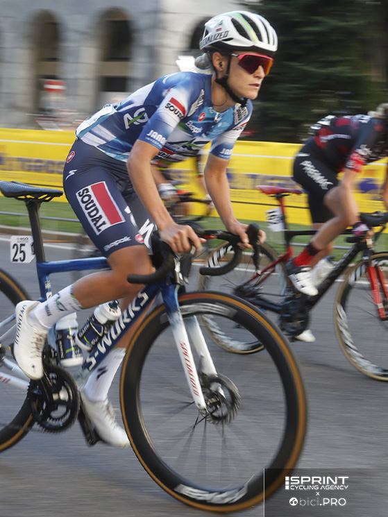 Soudal la slovena ha trovato più spazi e maggiore supporto alle sue ambizioni