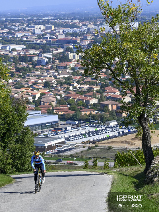 Campionati europei, Francia 2025, Remco Evenepoel, allenamento sul percorso