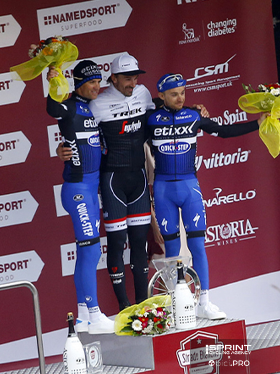 Strade Bianche 2016, Sdnek Stybar, Fabian Cancellara, Gianluca Brambilla