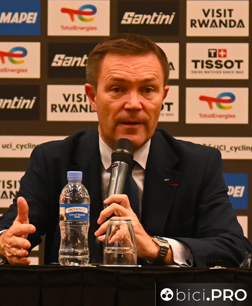 Campionati del mondo Kigali 2025, GDavid Lappartient, conferenza stampa