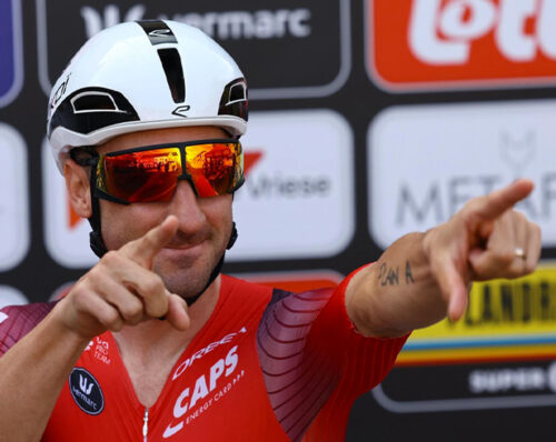 Kampioenschap van Vlaanderen 2025, Elia Viviani sul podio vittorioso