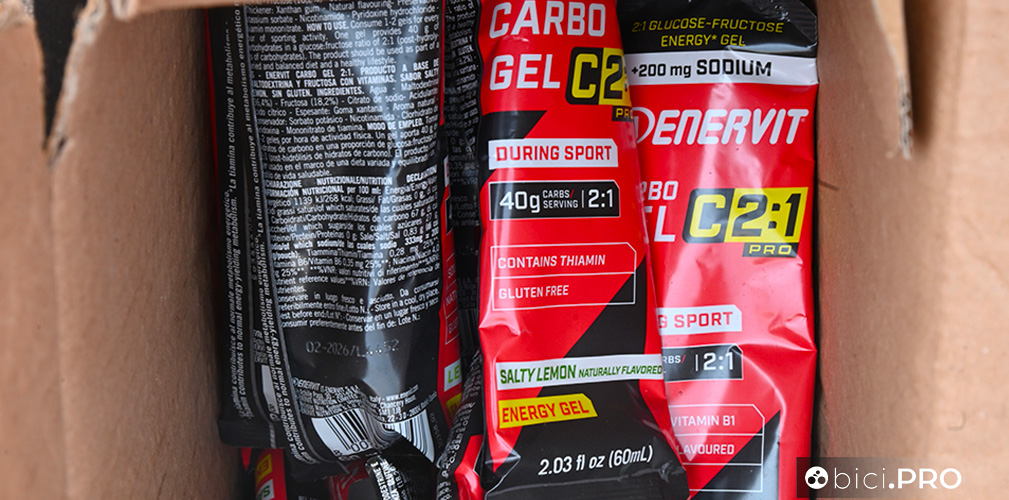 Campionati del mondo Kigali 2025, gel Enervit al sodio